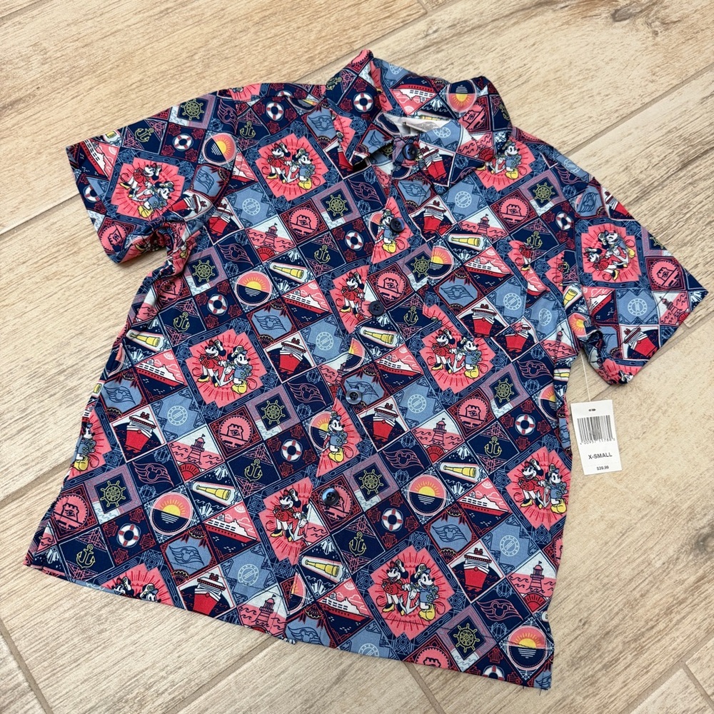 Disney Cruise Line Shirt Size 4